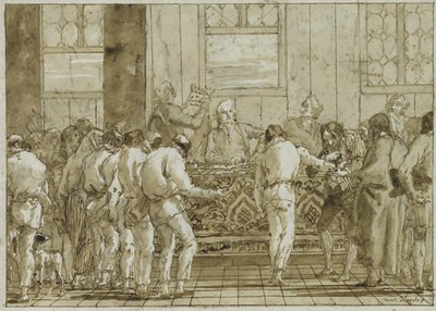 O Julgamento, c.1790 de Giovanni Battista Tiepolo
