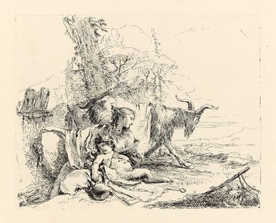 Vários caprichos, antes de 1750 de Giovanni Battista Tiepolo