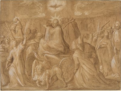 O triunfo de Cristo de Giovanni Battista della Rovere