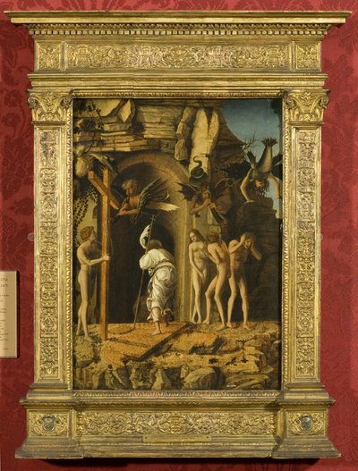 Descida de Cristo ao Limbo (óleo em pergaminho no painel) de Giovanni Bellini