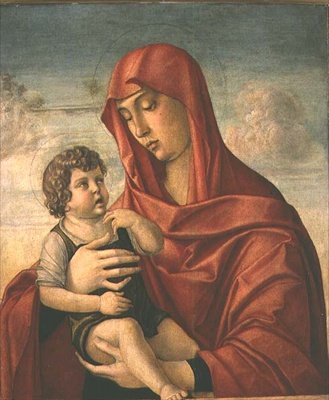 Madonna e Criança (painel) de Giovanni Bellini