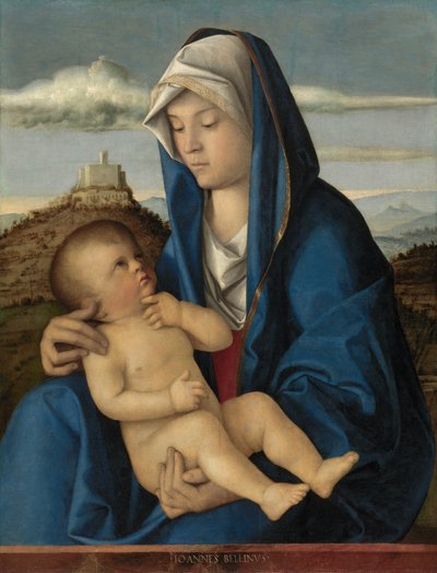 Nossa Senhora e o Menino de Giovanni Bellini