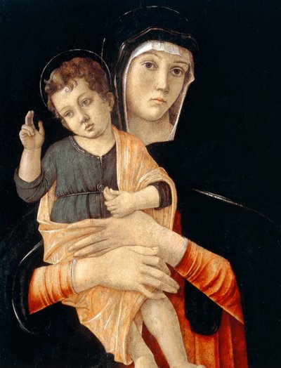 Madonna e Child, 1475-1480. de Giovanni Bellini