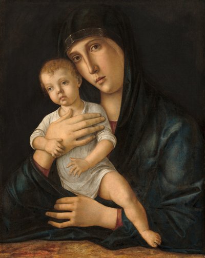 Madonna e Criança, c. 14801485. de Giovanni Bellini