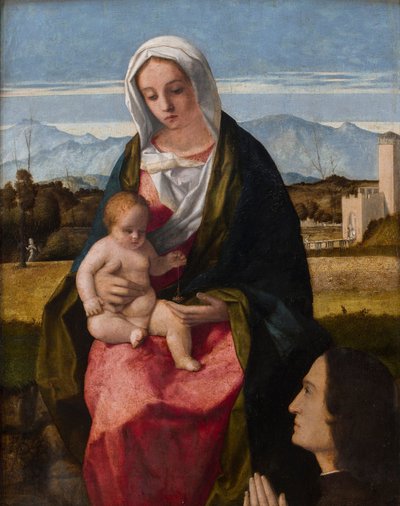 Nossa Senhora com o Menino e o Doador de Giovanni Bellini