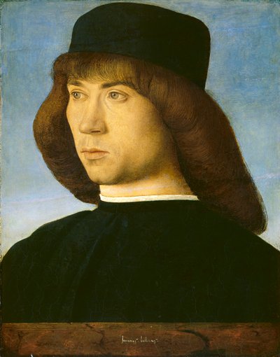 Retrato de um jovem de Giovanni Bellini