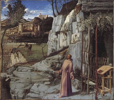 São Francisco no deserto de Giovanni Bellini