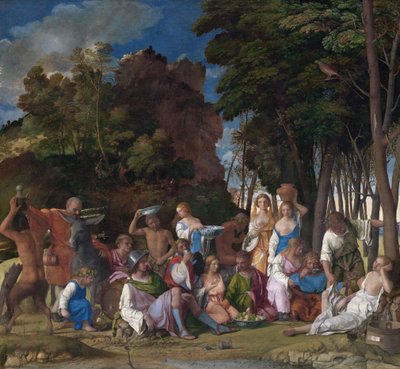 A Festa dos Deuses de Giovanni Bellini