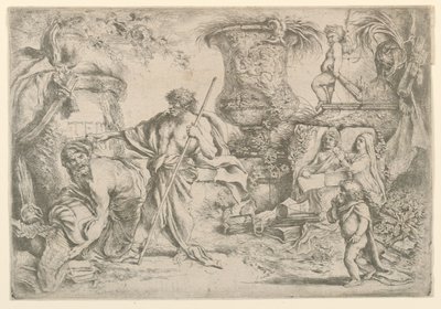 Alegoria da transitoriedade de Giovanni Benedetto Castiglione