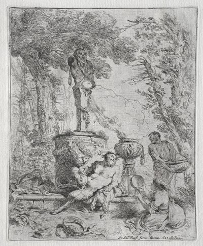festa de panela de Giovanni Benedetto Castiglione