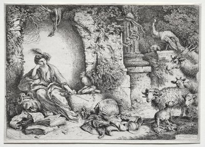 Melancólico de Giovanni Benedetto Castiglione
