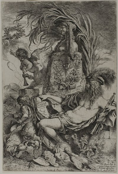 O Gênio de Castiglione de Giovanni Benedetto Castiglione
