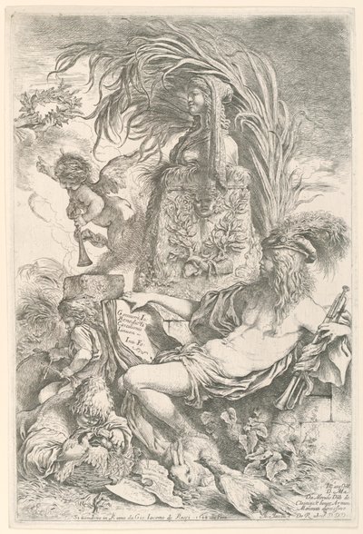 O Gênio do Pintor de Giovanni Benedetto Castiglione