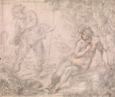 Ruggiero libertando Angélica de Giovanni Biliverti