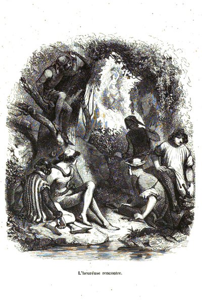 Decameron - Dia 5, conto 6 - O encontro feliz de Giovanni Boccaccio