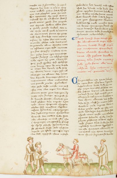 Decameron, Cecco Angiolieri tomado por ladrão , Nono dia, conto 4. de Giovanni Boccaccio