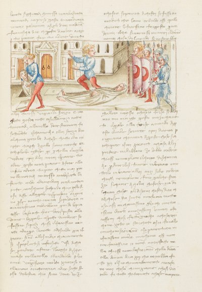 Decameron, Repetição do verso - Rinuccio Palermini no cemitério -Rinuccio Palermini fugindo da guarda , Nono dia, conto 1. de Giovanni Boccaccio