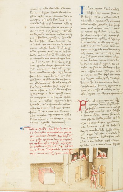 Decameron, La noyée; Tofano à la porte de lui chez, Septième journée, conto 4. de Giovanni Boccaccio