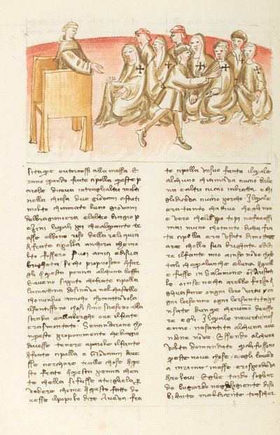 Decameron, A eloquência do irmão Ciboule: Cipolla enganando os fiéis, Sexto dia, conto 10. de Giovanni Boccaccio