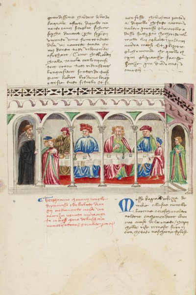 Decameron, A eminente dignidade dos pobres - Hugues Primat et abbé de Cluny, Primeiro dia, conto 7 de Giovanni Boccaccio