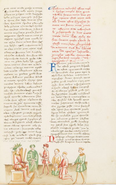 Decameron, Que um verdadeiro amigo é uma coisa doce - Tancredi espiando os amantes , Décimo dia, conto 8. de Giovanni Boccaccio