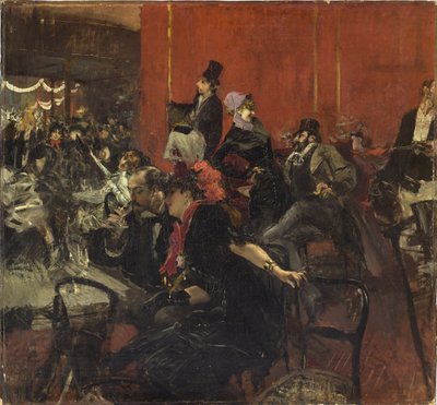 Cena da festa, c. 1889 de Giovanni Boldini