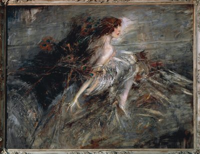 Itália, Roma, Retrato de Marchesa Luisa Casati de Giovanni Boldini