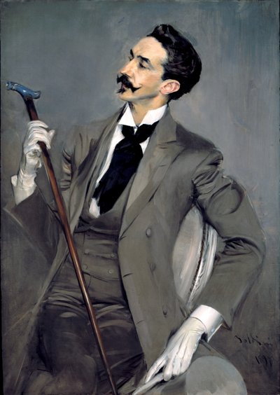 Retrato do Conde Robert de Montesquiou de Giovanni Boldini