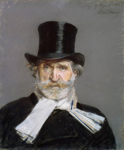 Retrato de Giuseppe Verdi, 1886 de Giovanni Boldini