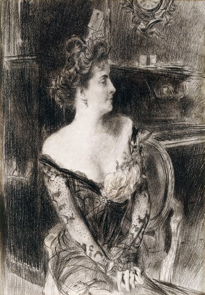 Retrato de Madame X, c.1901-1902 de Giovanni Boldini