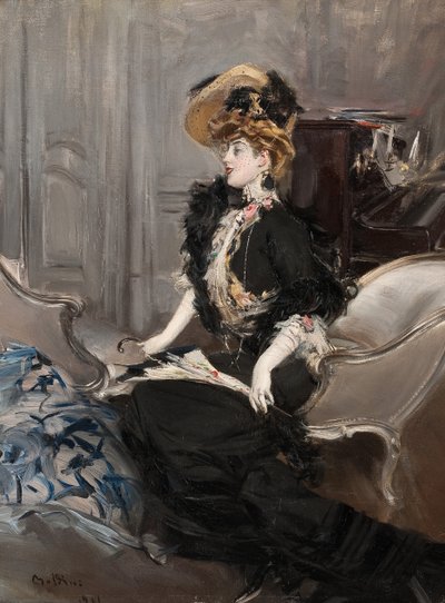 Retrato da Sra. RL, 1901. de Giovanni Boldini