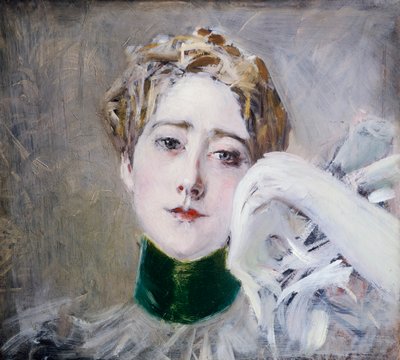 Retrato da Princesa de Isenburg Birstein de Giovanni Boldini