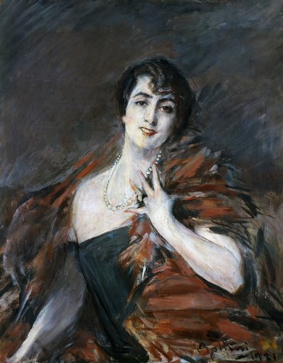 Retrato de uma senhora de Giovanni Boldini