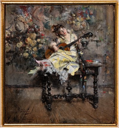 O Guitarrista de Giovanni Boldini