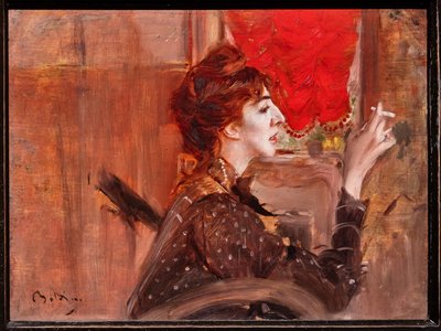 A Cortina Vermelha de Giovanni Boldini