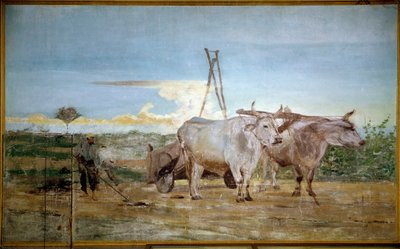 O esterco animal recolhido (óleo sobre tela de Giovanni Boldini