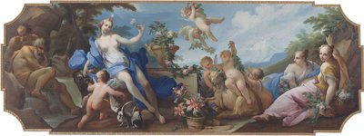 Aurora e Diana, ou uma Alegoria da primavera de Giovanni Camillo Sagrestani