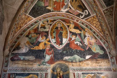 Ascensão, c.1492 (fresco) de Giovanni Canavesio