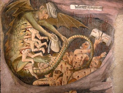 Juízo Final, c.1492 (detalhe de 3702475) de Giovanni Canavesio