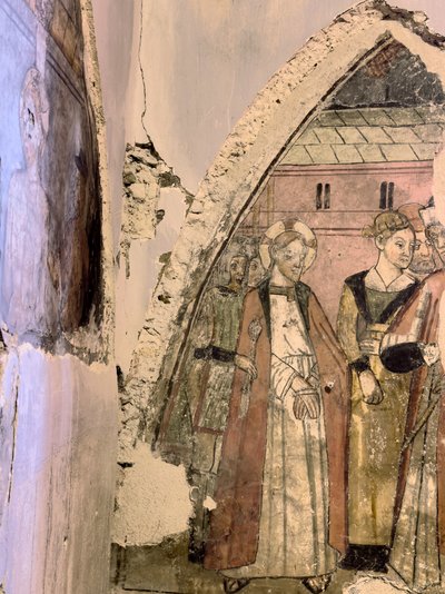 Oratório da Capela dos Penitentes Brancos, Tende, 2024 (foto) de Giovanni Canavesio