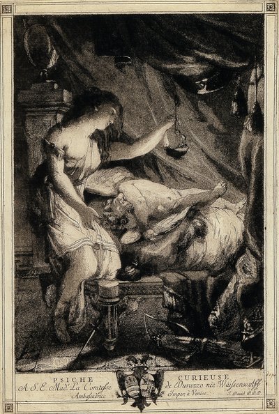 Curious Psyche, meados da década de 1770. de Giovanni David