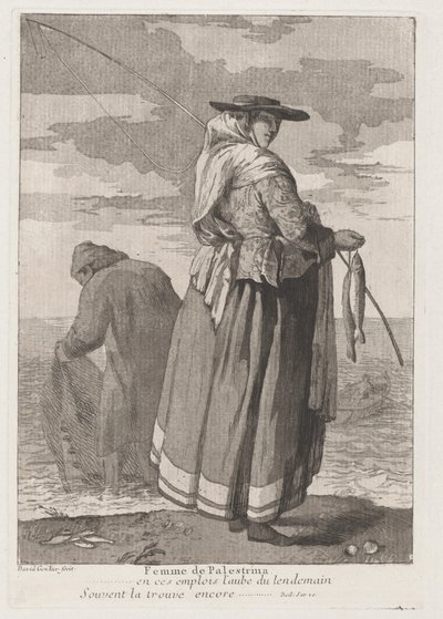 Femme de Palestrina (Mulher de Pellestrina) de Giovanni David