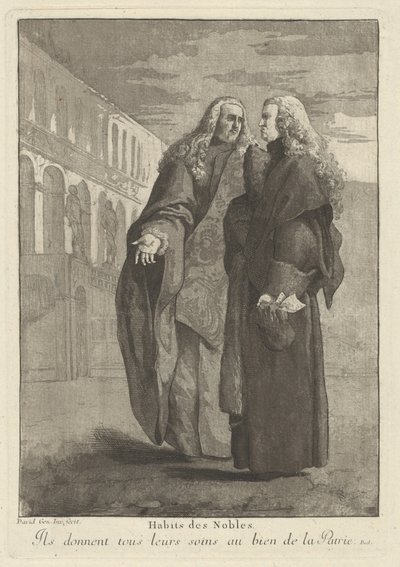 Hábitos dos Nobres (Vestido dos Nobres) de Giovanni David