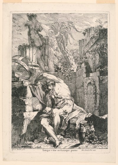 Integer vitae scelerisque pure (Horácio, Odes. Livro I,22) de Giovanni David