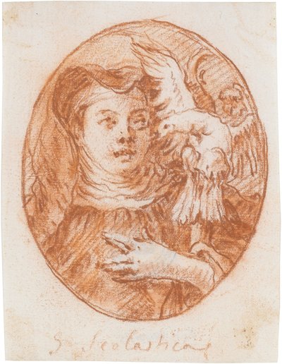 Santa Escolástica de Giovanni Domenico Tiepolo