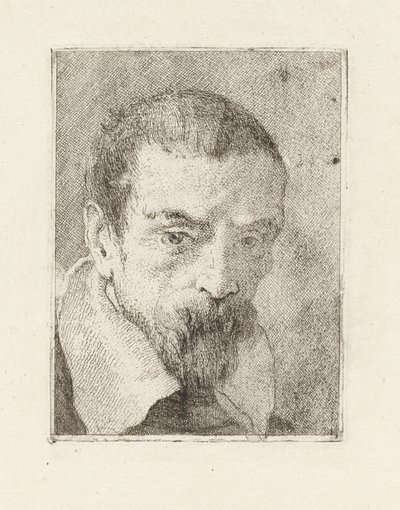 Velho com barba e cabeça nua, da Raccolta di Teste (Colecção de Cabeças) de Giovanni Domenico Tiepolo