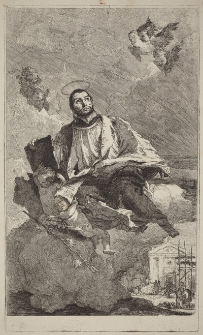 São Caetano de Thiene de Giovanni Domenico Tiepolo