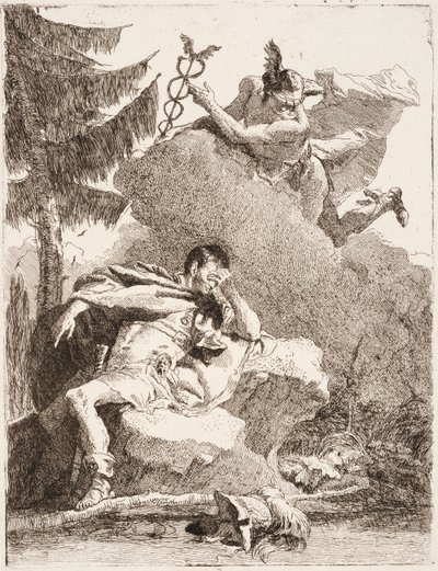 O Sonho de Enéias de Giovanni Domenico Tiepolo