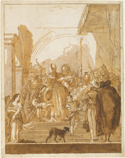 A Apresentação no Templo de Giovanni Domenico Tiepolo