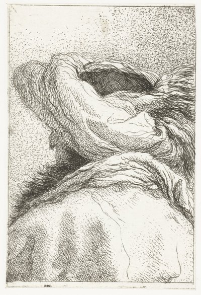 Turco com cabeça afastada com turbante
Colecção de cabeças (título da série)
Raccolta di Teste (título da série) de Giovanni Domenico Tiepolo